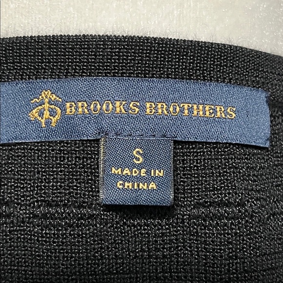 Brooks Brothers Black Knit Sleeveless Bodycon Dress - Picture 9 of 11